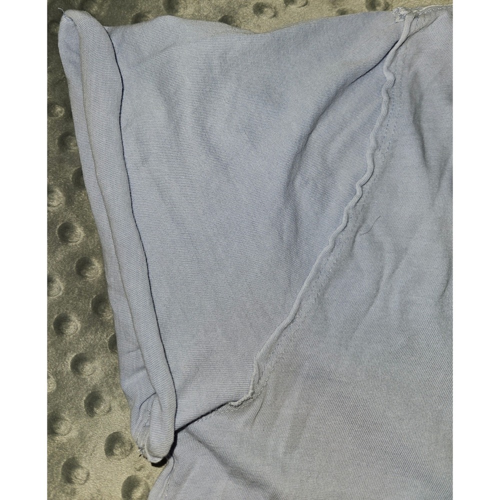We The Free Free People Womens Oversized T-Shirt Lavender/Light Blue Crew Neck - Picture 5 of 11